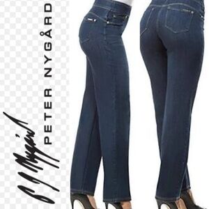 Nygard LUXE DENIM SLIMS Dark Indigo Slim Boot Cut Jeans